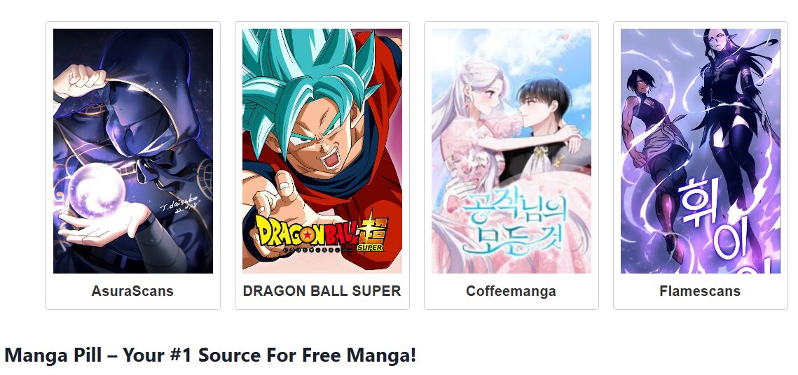 Manga Pill Manga Pill